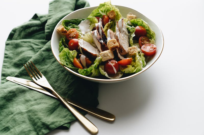 Dions Chicken Caesar Salad with grilled chicken